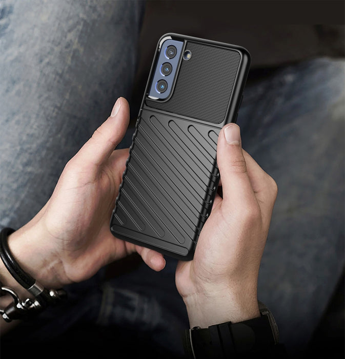 Estuche blando protector de TPU a prueba de golpes Thunderbolt, For Samsung Galaxy S21 FE, For Xiaomi Mi 11 Ultra