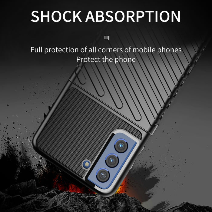 Estuche blando protector de TPU a prueba de golpes Thunderbolt, For Samsung Galaxy S21 FE, For Xiaomi Mi 11 Ultra