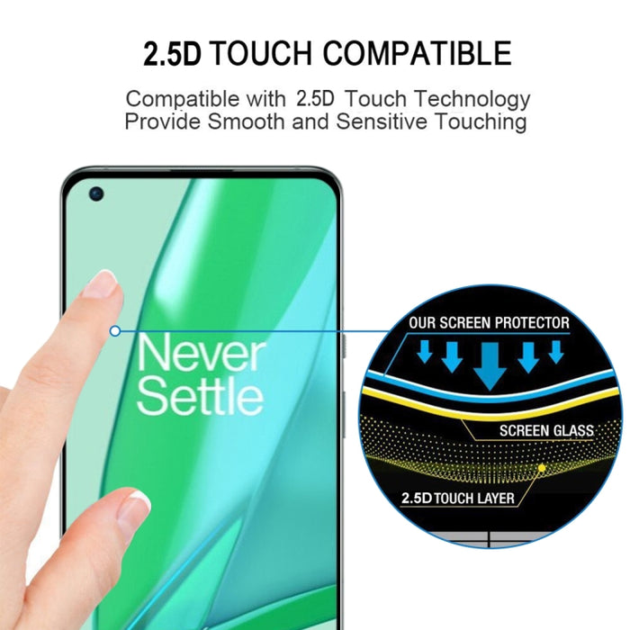Edge Glue 25 PCS 9H HD 3D Película de vidrio templado con borde curvo, For OnePlus 9 Pro (25 PCS), For Xiaomi Mi 11i (25 PCS), For Xiaomi Mi 11 Ultra (25 PCS), For Xiaomi Mi 11 Pro (25 PCS)