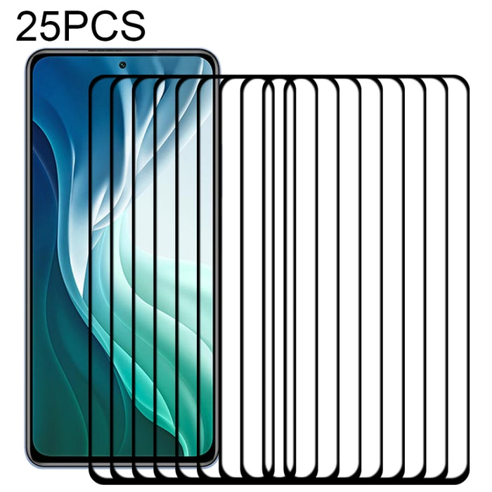Edge Glue 25 PCS 9H HD 3D Película de vidrio templado con borde curvo, For OnePlus 9 Pro (25 PCS), For Xiaomi Mi 11i (25 PCS), For Xiaomi Mi 11 Ultra (25 PCS), For Xiaomi Mi 11 Pro (25 PCS)