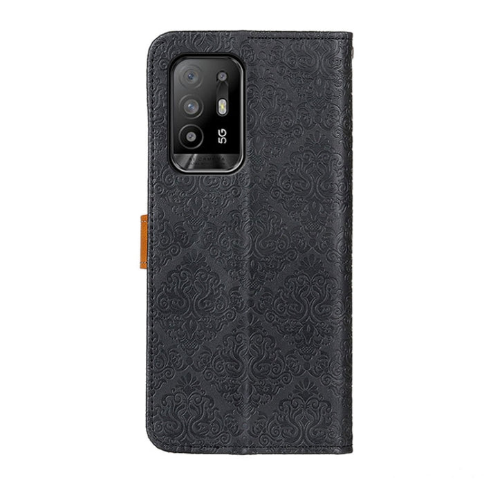 Estuche de cuero de PU con tapa horizontal en relieve floral europeo con soporte y ranuras para tarjetas y billetera y marco de fotos, For Nokia 1.4, For OPPO F19 Pro+ 5G / Reno5 Z, For Xiaomi Mi 11 Pro 5G / 4G, For Xiaomi Mi 11 Lite 5G / 4G