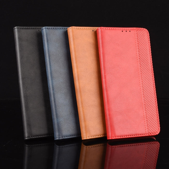 Hebilla magnética Retro Crazy Horse Texture Funda de cuero con tapa horizontal con soporte y ranuras para tarjetas y marco de fotos, For OPPO Find X3 / Find X3 Pro, For OPPO Reno5 Pro Plus / Find X3 Neo, For Xiaomi Redmi Note 10 4G / Note 10S          ...