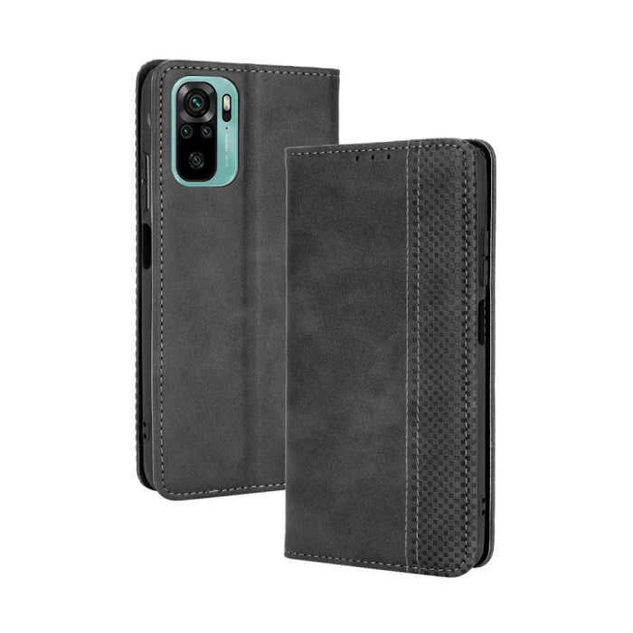 Hebilla magnética Retro Crazy Horse Texture Funda de cuero con tapa horizontal con soporte y ranuras para tarjetas y marco de fotos, For OPPO Find X3 / Find X3 Pro, For OPPO Reno5 Pro Plus / Find X3 Neo, For Xiaomi Redmi Note 10 4G / Note 10S          ...