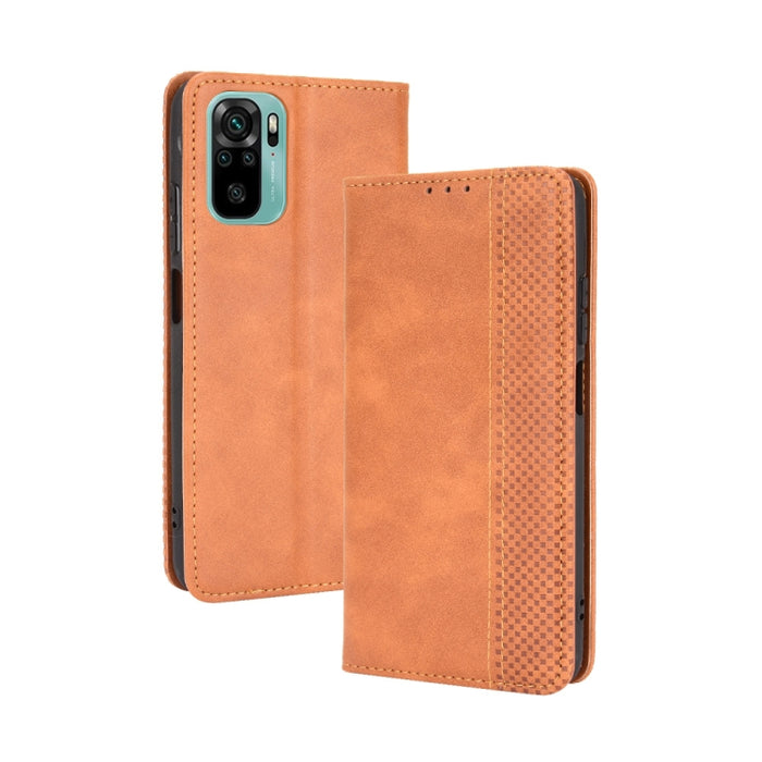 Hebilla magnética Retro Crazy Horse Texture Funda de cuero con tapa horizontal con soporte y ranuras para tarjetas y marco de fotos, For OPPO Find X3 / Find X3 Pro, For OPPO Reno5 Pro Plus / Find X3 Neo, For Xiaomi Redmi Note 10 4G / Note 10S          ...