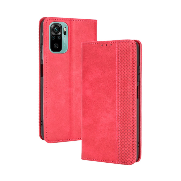 Hebilla magnética Retro Crazy Horse Texture Funda de cuero con tapa horizontal con soporte y ranuras para tarjetas y marco de fotos, For OPPO Find X3 / Find X3 Pro, For OPPO Reno5 Pro Plus / Find X3 Neo, For Xiaomi Redmi Note 10 4G / Note 10S          ...