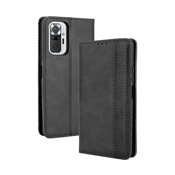 Hebilla magnética Retro Crazy Horse Texture Funda de cuero con tapa horizontal con soporte y ranuras para tarjetas y marco de fotos, For OPPO Find X3 / Find X3 Pro, For OPPO Reno5 Pro Plus / Find X3 Neo, For Xiaomi Redmi Note 10 4G / Note 10S          ...