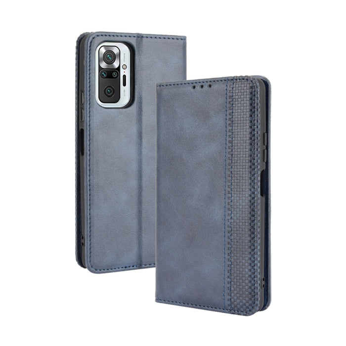 Hebilla magnética Retro Crazy Horse Texture Funda de cuero con tapa horizontal con soporte y ranuras para tarjetas y marco de fotos, For OPPO Find X3 / Find X3 Pro, For OPPO Reno5 Pro Plus / Find X3 Neo, For Xiaomi Redmi Note 10 4G / Note 10S          ...