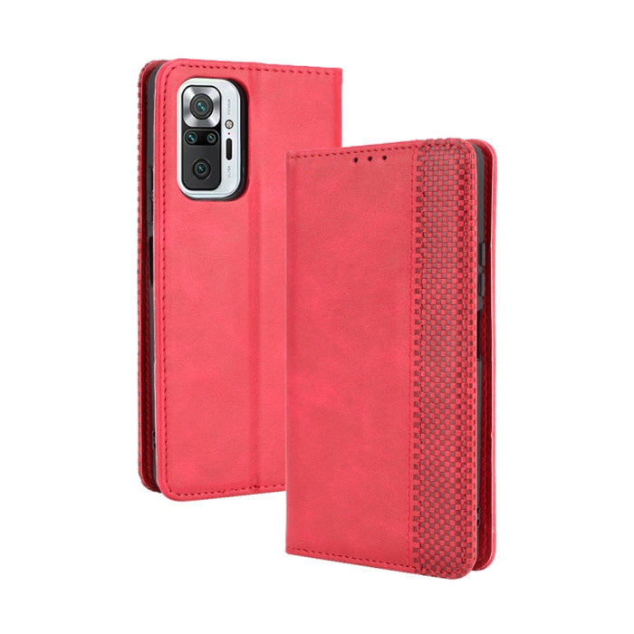Hebilla magnética Retro Crazy Horse Texture Funda de cuero con tapa horizontal con soporte y ranuras para tarjetas y marco de fotos, For OPPO Find X3 / Find X3 Pro, For OPPO Reno5 Pro Plus / Find X3 Neo, For Xiaomi Redmi Note 10 4G / Note 10S          ...