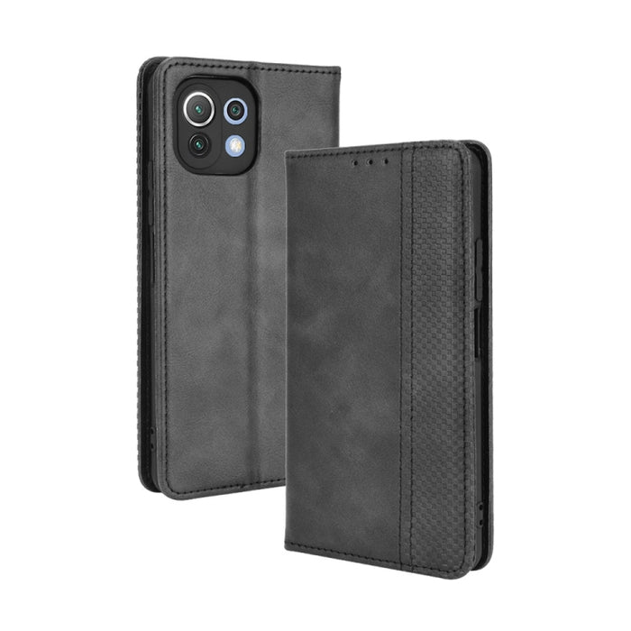 Hebilla magnética Retro Crazy Horse Texture Funda de cuero con tapa horizontal con soporte y ranuras para tarjetas y marco de fotos, For OPPO Find X3 / Find X3 Pro, For OPPO Reno5 Pro Plus / Find X3 Neo, For Xiaomi Redmi Note 10 4G / Note 10S          ...