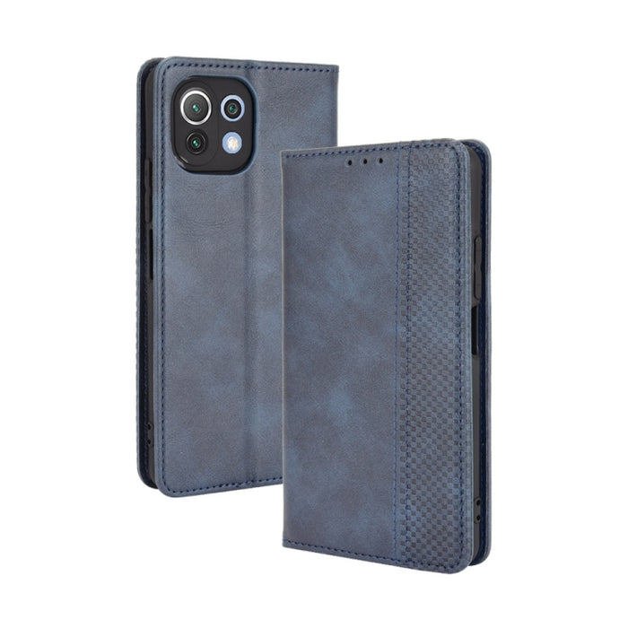 Hebilla magnética Retro Crazy Horse Texture Funda de cuero con tapa horizontal con soporte y ranuras para tarjetas y marco de fotos, For OPPO Find X3 / Find X3 Pro, For OPPO Reno5 Pro Plus / Find X3 Neo, For Xiaomi Redmi Note 10 4G / Note 10S          ...