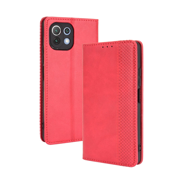 Hebilla magnética Retro Crazy Horse Texture Funda de cuero con tapa horizontal con soporte y ranuras para tarjetas y marco de fotos, For OPPO Find X3 / Find X3 Pro, For OPPO Reno5 Pro Plus / Find X3 Neo, For Xiaomi Redmi Note 10 4G / Note 10S          ...