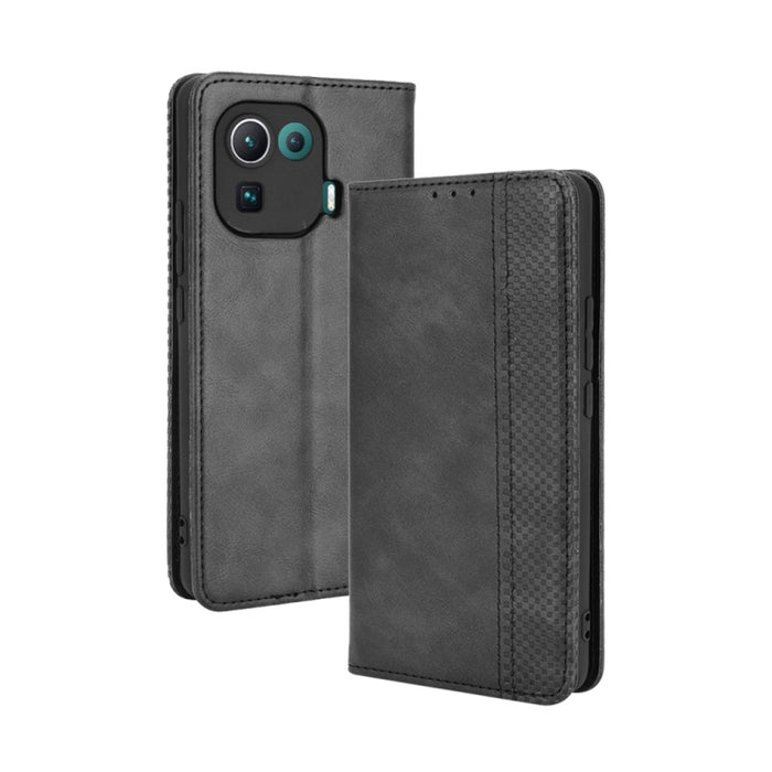 Hebilla magnética Retro Crazy Horse Texture Funda de cuero con tapa horizontal con soporte y ranuras para tarjetas y marco de fotos, For OPPO Find X3 / Find X3 Pro, For OPPO Reno5 Pro Plus / Find X3 Neo, For Xiaomi Redmi Note 10 4G / Note 10S          ...