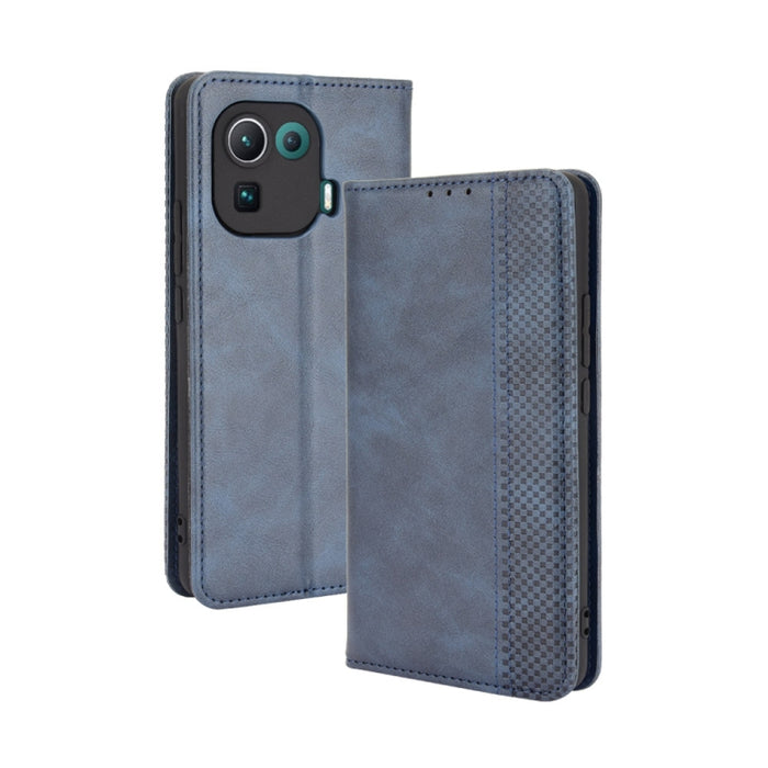 Hebilla magnética Retro Crazy Horse Texture Funda de cuero con tapa horizontal con soporte y ranuras para tarjetas y marco de fotos, For OPPO Find X3 / Find X3 Pro, For OPPO Reno5 Pro Plus / Find X3 Neo, For Xiaomi Redmi Note 10 4G / Note 10S          ...