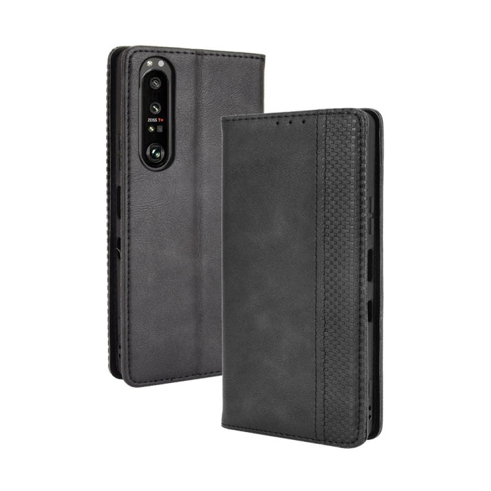 Hebilla magnética Retro Crazy Horse Texture Funda de cuero con tapa horizontal con soporte y ranuras para tarjetas y marco de fotos, For OPPO Find X3 / Find X3 Pro, For OPPO Reno5 Pro Plus / Find X3 Neo, For Xiaomi Redmi Note 10 4G / Note 10S          ...