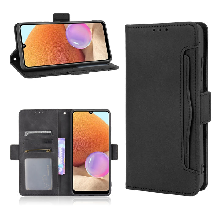 Estuche de cuero con tapa horizontal con patrón de piel de becerro con soporte y ranuras para tarjetas y marco de fotos, For Xiaomi Redmi Note 10 4G / Note 10S, For Xiaomi Redmi Note 10 Pro / Note 10 Pro Max, For Ulefone Note 11P                       ...