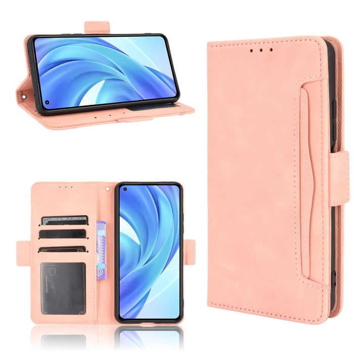Estuche de cuero con tapa horizontal con patrón de piel de becerro con soporte y ranuras para tarjetas y marco de fotos, For Xiaomi Redmi Note 10 4G / Note 10S, For Xiaomi Redmi Note 10 Pro / Note 10 Pro Max, For Ulefone Note 11P                       ...