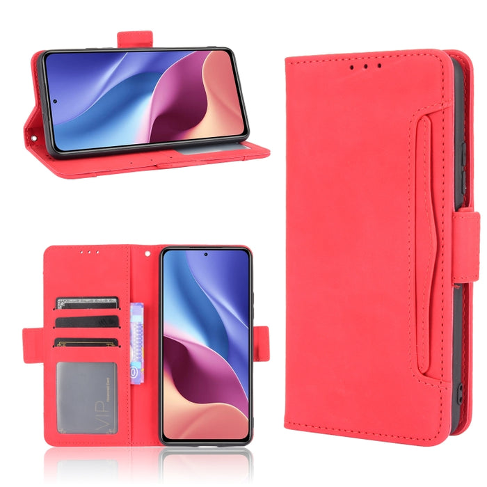 Estuche de cuero con tapa horizontal con patrón de piel de becerro con soporte y ranuras para tarjetas y marco de fotos, For Xiaomi Redmi Note 10 4G / Note 10S, For Xiaomi Redmi Note 10 Pro / Note 10 Pro Max, For Ulefone Note 11P                       ...