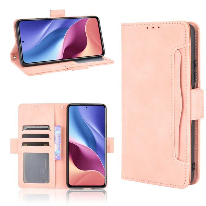 Estuche de cuero con tapa horizontal con patrón de piel de becerro con soporte y ranuras para tarjetas y marco de fotos, For Xiaomi Redmi Note 10 4G / Note 10S, For Xiaomi Redmi Note 10 Pro / Note 10 Pro Max, For Ulefone Note 11P                       ...