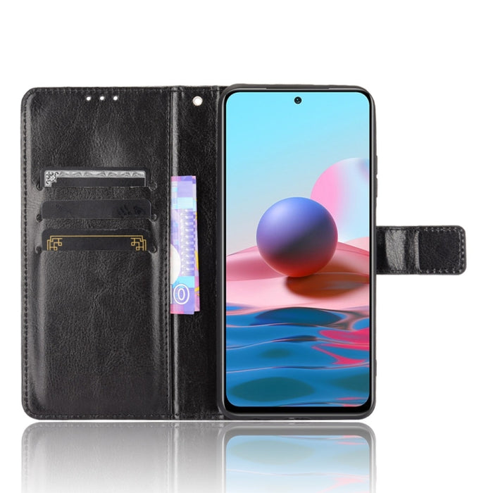 Retro Crazy Horse Texture Funda de cuero con tapa horizontal con soporte y ranuras para tarjetas y marco de fotos, For Xiaomi Redmi Note 10 4G / Note 10S, For Xiaomi Redmi Note 10 Pro / Note 10 Pro Max, For Xiaomi Mi 11 Lite 4G, For Xiaomi MI 11 Lite 5...