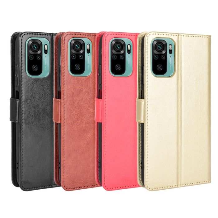 Retro Crazy Horse Texture Funda de cuero con tapa horizontal con soporte y ranuras para tarjetas y marco de fotos, For Xiaomi Redmi Note 10 4G / Note 10S, For Xiaomi Redmi Note 10 Pro / Note 10 Pro Max, For Xiaomi Mi 11 Lite 4G, For Xiaomi MI 11 Lite 5...