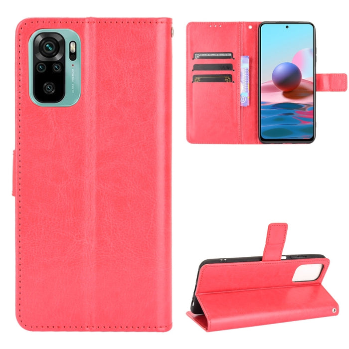 Retro Crazy Horse Texture Funda de cuero con tapa horizontal con soporte y ranuras para tarjetas y marco de fotos, For Xiaomi Redmi Note 10 4G / Note 10S, For Xiaomi Redmi Note 10 Pro / Note 10 Pro Max, For Xiaomi Mi 11 Lite 4G, For Xiaomi MI 11 Lite 5...