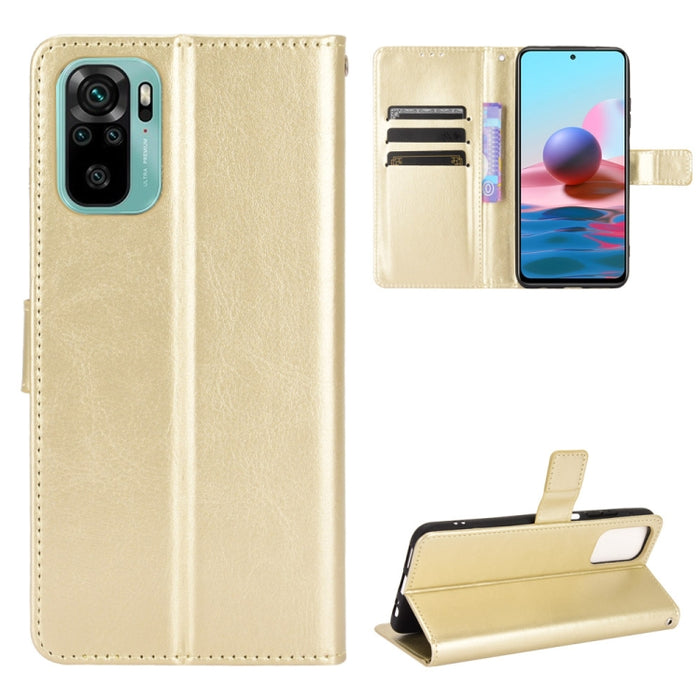 Retro Crazy Horse Texture Funda de cuero con tapa horizontal con soporte y ranuras para tarjetas y marco de fotos, For Xiaomi Redmi Note 10 4G / Note 10S, For Xiaomi Redmi Note 10 Pro / Note 10 Pro Max, For Xiaomi Mi 11 Lite 4G, For Xiaomi MI 11 Lite 5...