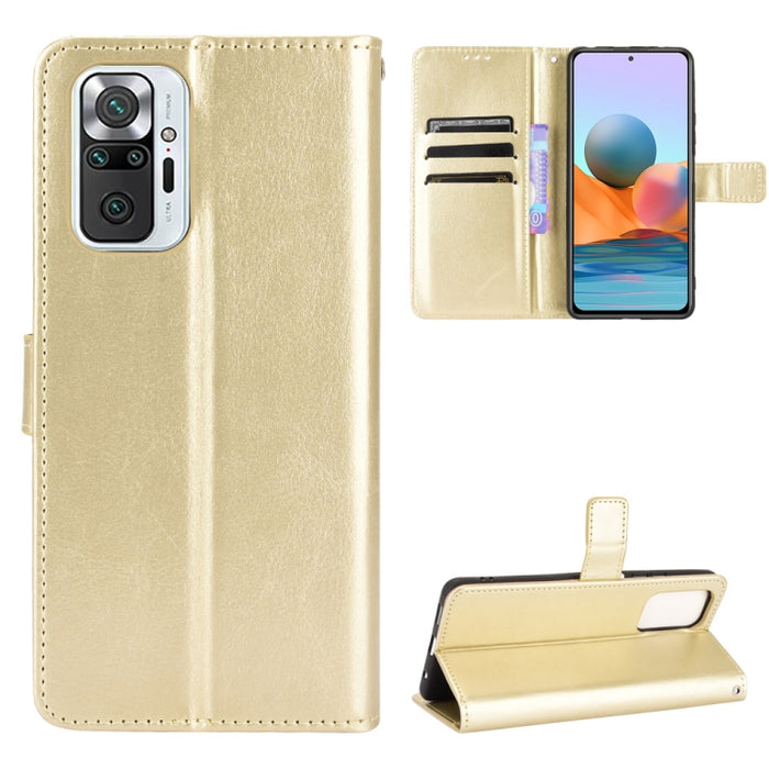 Retro Crazy Horse Texture Funda de cuero con tapa horizontal con soporte y ranuras para tarjetas y marco de fotos, For Xiaomi Redmi Note 10 4G / Note 10S, For Xiaomi Redmi Note 10 Pro / Note 10 Pro Max, For Xiaomi Mi 11 Lite 4G, For Xiaomi MI 11 Lite 5...