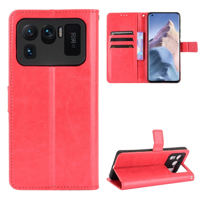 Retro Crazy Horse Texture Funda de cuero con tapa horizontal con soporte y ranuras para tarjetas y marco de fotos, For Xiaomi Redmi Note 10 4G / Note 10S, For Xiaomi Redmi Note 10 Pro / Note 10 Pro Max, For Xiaomi Mi 11 Lite 4G, For Xiaomi MI 11 Lite 5...
