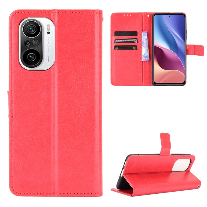 Retro Crazy Horse Texture Funda de cuero con tapa horizontal con soporte y ranuras para tarjetas y marco de fotos, For Xiaomi Redmi Note 10 4G / Note 10S, For Xiaomi Redmi Note 10 Pro / Note 10 Pro Max, For Xiaomi Mi 11 Lite 4G, For Xiaomi MI 11 Lite 5...