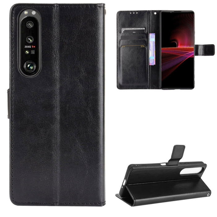 Retro Crazy Horse Texture Funda de cuero con tapa horizontal con soporte y ranuras para tarjetas y marco de fotos, For Xiaomi Redmi Note 10 4G / Note 10S, For Xiaomi Redmi Note 10 Pro / Note 10 Pro Max, For Xiaomi Mi 11 Lite 4G, For Xiaomi MI 11 Lite 5...