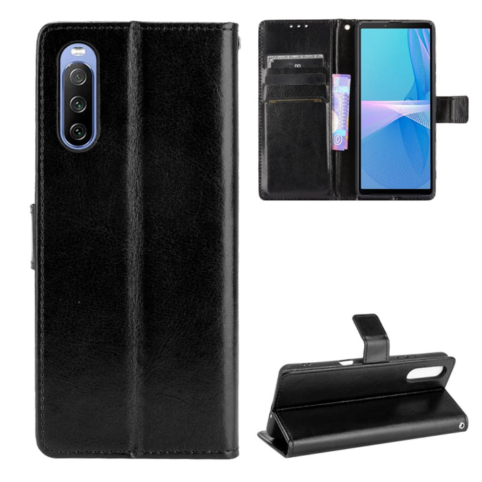 Retro Crazy Horse Texture Funda de cuero con tapa horizontal con soporte y ranuras para tarjetas y marco de fotos, For Xiaomi Redmi Note 10 4G / Note 10S, For Xiaomi Redmi Note 10 Pro / Note 10 Pro Max, For Xiaomi Mi 11 Lite 4G, For Xiaomi MI 11 Lite 5...