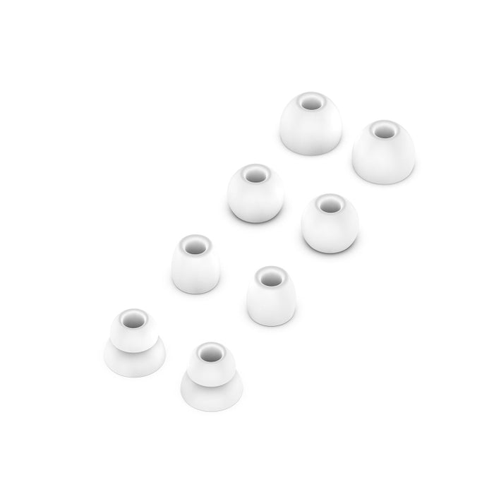4 pares de tapones para los oídos de silicona reemplazables para auriculares inalámbricos para Huawei FreeBuds 4i / FreeLace Pro / Active Noise Cancelling Earphones 3