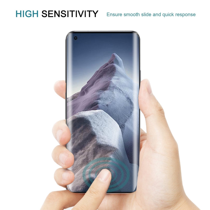 Película de vidrio templado de pantalla completa de borde curvo 3D, For Xiaomi Mi 11 Ultra (1 PC), For Xiaomi Mi 11 Pro (1 PC)