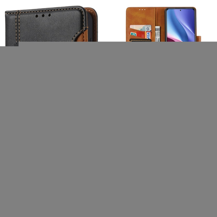 Estuche de cuero con tapa horizontal y cierre doble con textura de becerro con marco de fotos y soporte y ranuras para tarjetas y billetera, For Xiaomi Redmi K40 / K40 Pro, For Xiaomi Redmi Note 10 4G / Note 10S, For Xiaomi Redmi Note 10 Pro