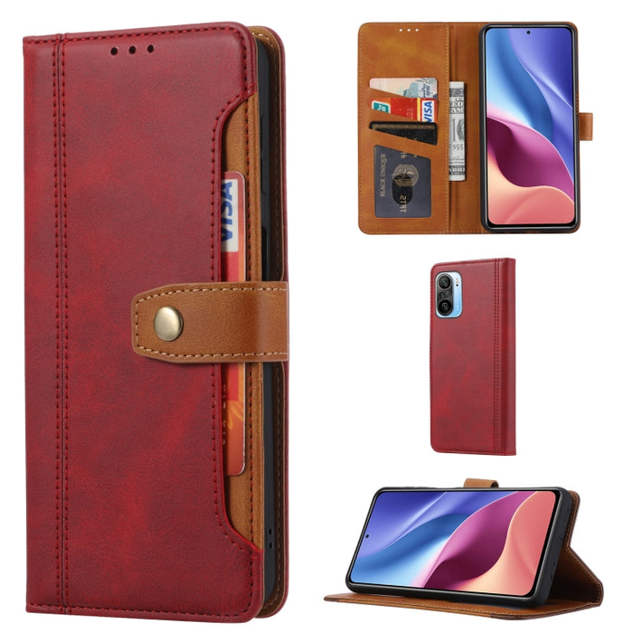 Estuche de cuero con tapa horizontal y cierre doble con textura de becerro con marco de fotos y soporte y ranuras para tarjetas y billetera, For Xiaomi Redmi K40 / K40 Pro, For Xiaomi Redmi Note 10 4G / Note 10S, For Xiaomi Redmi Note 10 Pro