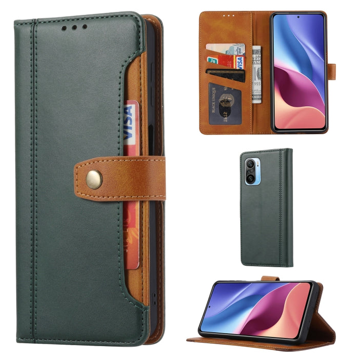 Estuche de cuero con tapa horizontal y cierre doble con textura de becerro con marco de fotos y soporte y ranuras para tarjetas y billetera, For Xiaomi Redmi K40 / K40 Pro, For Xiaomi Redmi Note 10 4G / Note 10S, For Xiaomi Redmi Note 10 Pro