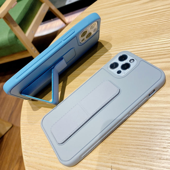 Estuche colorido de TPU + PC a prueba de golpes con correa para la muñeca