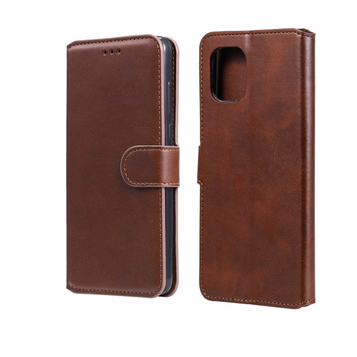 Estuche de cuero con tapa horizontal clásica de PU + TPU con textura de becerro con soporte y ranuras para tarjetas y billetera, For Xiaomi Redmi Note 10 4G / Note 10S, For Xiaomi Note 10 Pro / Note 10 Pro Max, For OPPO A55 5G / A54 4G / Realme V11 5G ...