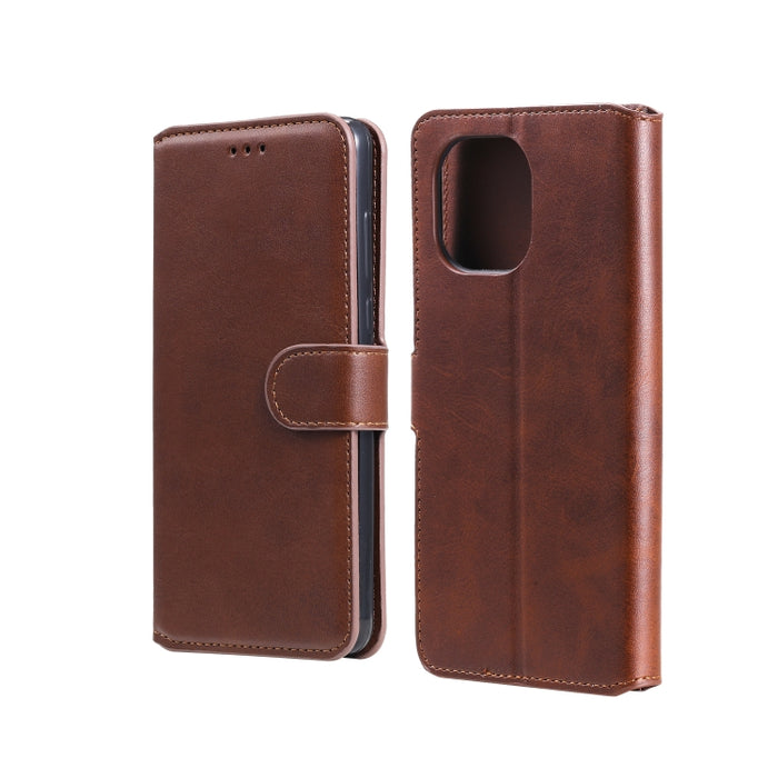 Estuche de cuero con tapa horizontal clásica de PU + TPU con textura de becerro con soporte y ranuras para tarjetas y billetera, For Xiaomi Redmi Note 10 4G / Note 10S, For Xiaomi Note 10 Pro / Note 10 Pro Max, For OPPO A55 5G / A54 4G / Realme V11 5G ...