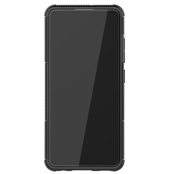 Estuche protector de TPU + PC a prueba de golpes con textura de neumático con soporte, For Samsung Galaxy A32 4G, For vivo Y20, For Xiaomi Redmi Note 10