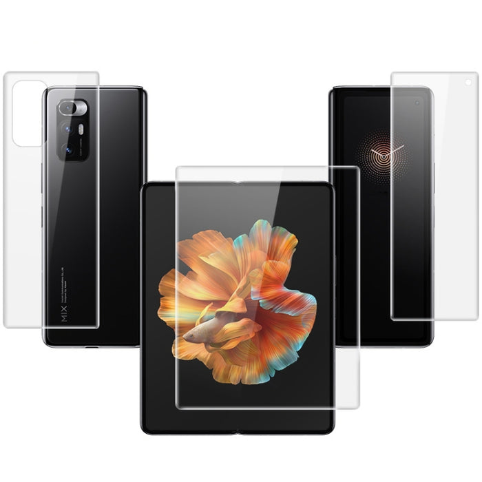 Para Xiaomi Mi Mix Fold IMAK Hydrogel Film III Pantalla de cobertura completa + Protector de cubierta trasera