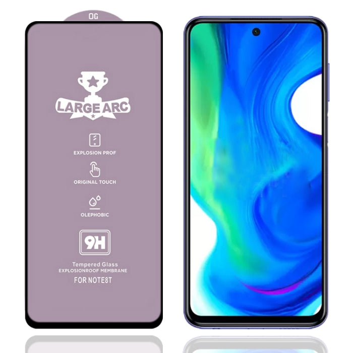 Película de vidrio templado de pantalla completa de alta alúmina de arco grande 9H HD, For Xiaomi Redmi Note 10 (1 PC), For Xiaomi Mi 10T 5G (1 PC), For Xiaomi Mi 10T Pro 5G (1 PC), For Xiaomi Mi 10T Lite 5G (1 PC), For Xiaomi Mi 10 Lite Zoom (1 PC)   ...