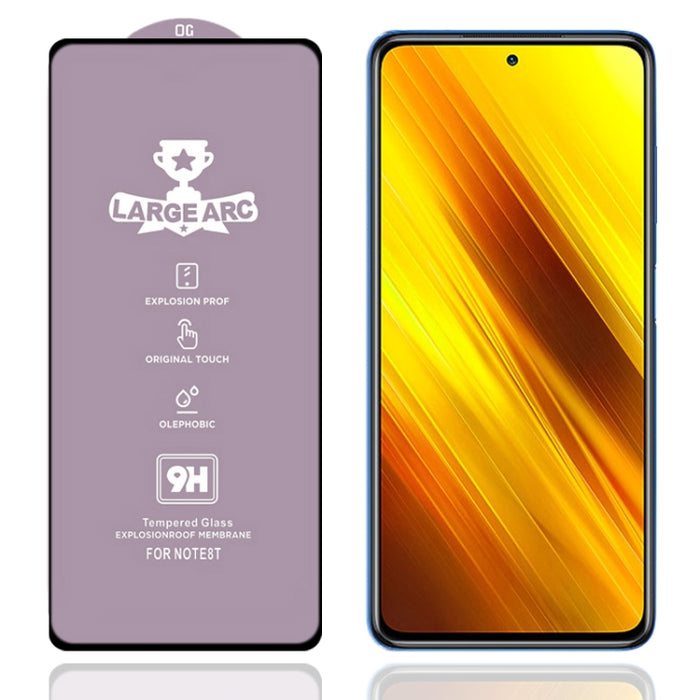 Película de vidrio templado de pantalla completa de alta alúmina de arco grande 9H HD, For Xiaomi Redmi Note 10 (1 PC), For Xiaomi Mi 10T 5G (1 PC), For Xiaomi Mi 10T Pro 5G (1 PC), For Xiaomi Mi 10T Lite 5G (1 PC), For Xiaomi Mi 10 Lite Zoom (1 PC)   ...