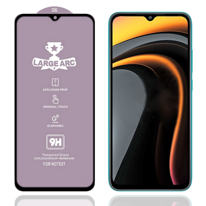 Película de vidrio templado de pantalla completa de alta alúmina de arco grande 9H HD, For Xiaomi Redmi Note 10 (1 PC), For Xiaomi Mi 10T 5G (1 PC), For Xiaomi Mi 10T Pro 5G (1 PC), For Xiaomi Mi 10T Lite 5G (1 PC), For Xiaomi Mi 10 Lite Zoom (1 PC)   ...