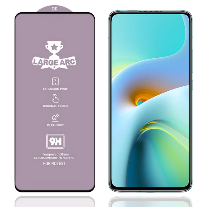 Película de vidrio templado de pantalla completa de alta alúmina de arco grande 9H HD, For Xiaomi Redmi Note 10 (1 PC), For Xiaomi Mi 10T 5G (1 PC), For Xiaomi Mi 10T Pro 5G (1 PC), For Xiaomi Mi 10T Lite 5G (1 PC), For Xiaomi Mi 10 Lite Zoom (1 PC)   ...