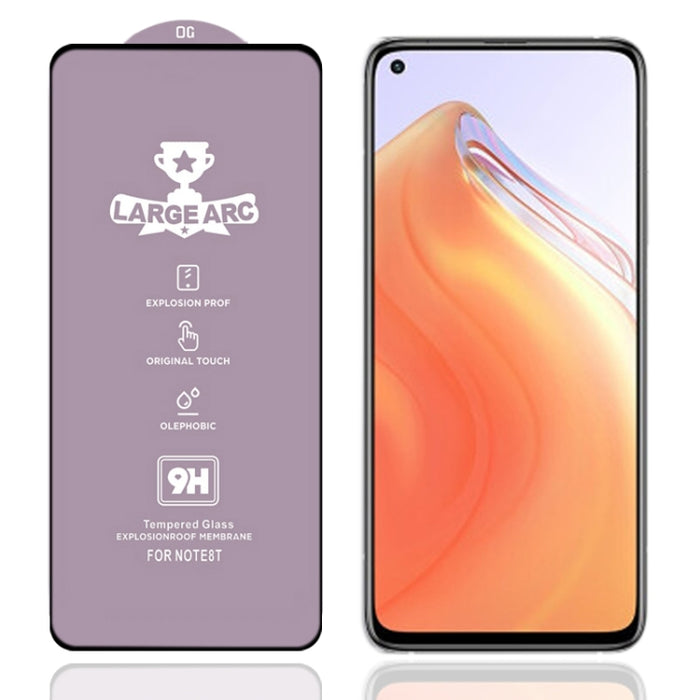 Película de vidrio templado de pantalla completa de alta alúmina de arco grande 9H HD, For Xiaomi Redmi Note 10 (1 PC), For Xiaomi Mi 10T 5G (1 PC), For Xiaomi Mi 10T Pro 5G (1 PC), For Xiaomi Mi 10T Lite 5G (1 PC), For Xiaomi Mi 10 Lite Zoom (1 PC)   ...