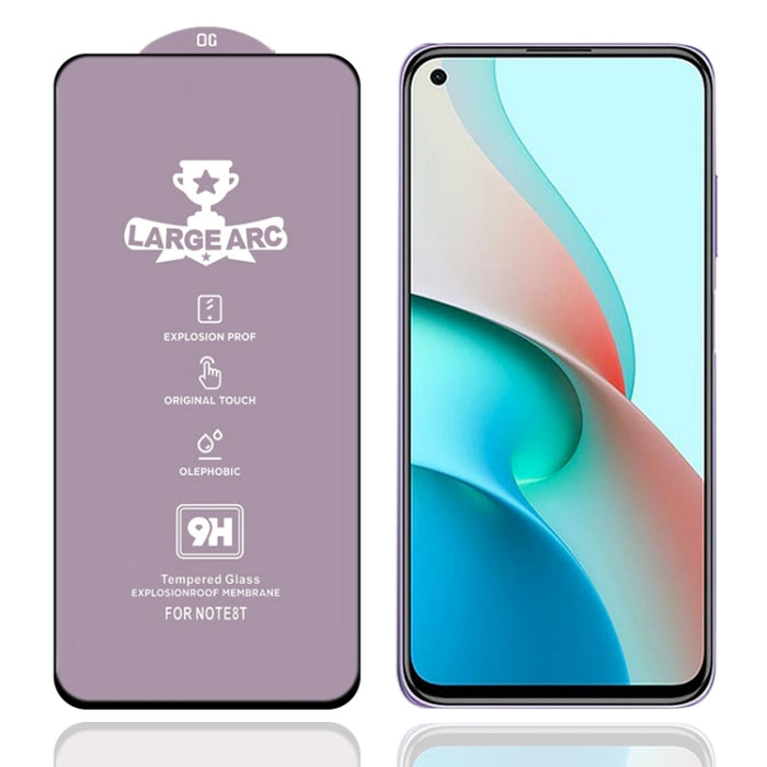 Película de vidrio templado de pantalla completa de alta alúmina de arco grande 9H HD, For Xiaomi Redmi Note 10 (1 PC), For Xiaomi Mi 10T 5G (1 PC), For Xiaomi Mi 10T Pro 5G (1 PC), For Xiaomi Mi 10T Lite 5G (1 PC), For Xiaomi Mi 10 Lite Zoom (1 PC)   ...