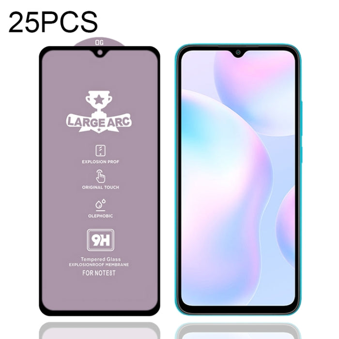 25 PCS 9H HD Película de vidrio templado de pantalla completa de alto alúmina de arco grande, For Xiaomi Redmi Note 10 (25 PCS), For Xiaomi Mi 10T 5G (25 PCS), For Xiaomi Mi 10T Pro 5G (25 PCS), For Xiaomi Mi 10T Lite 5G (25 PCS)                       ...