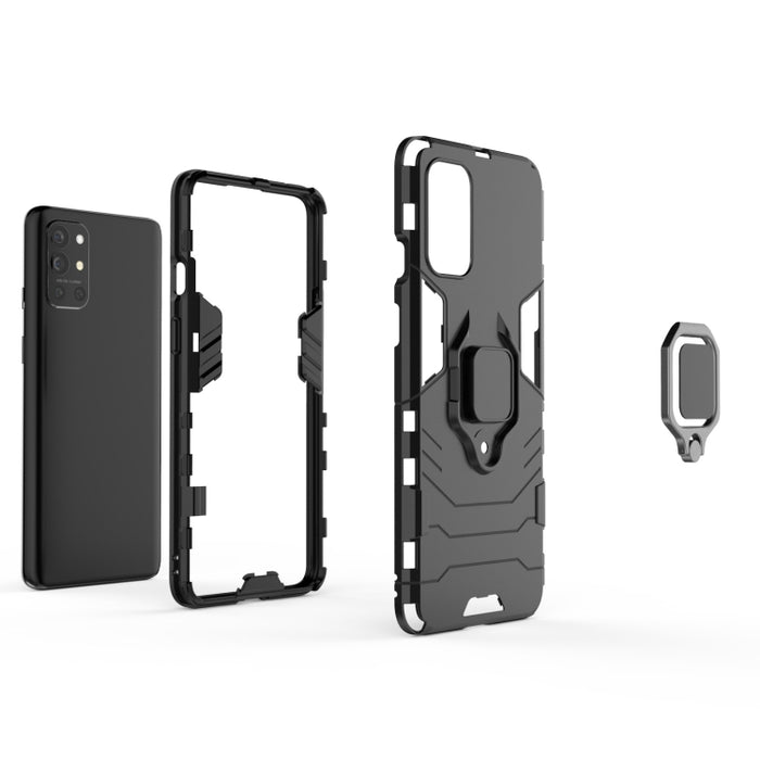 Funda protectora de PC + TPU a prueba de golpes con soporte de anillo magnético, For OnePlus 9R, For OPPO Realme 8, For Xiaomi Mi 11 Lite