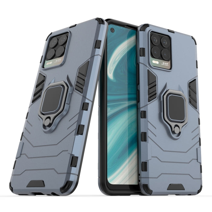 Funda protectora de PC + TPU a prueba de golpes con soporte de anillo magnético, For OnePlus 9R, For OPPO Realme 8, For Xiaomi Mi 11 Lite